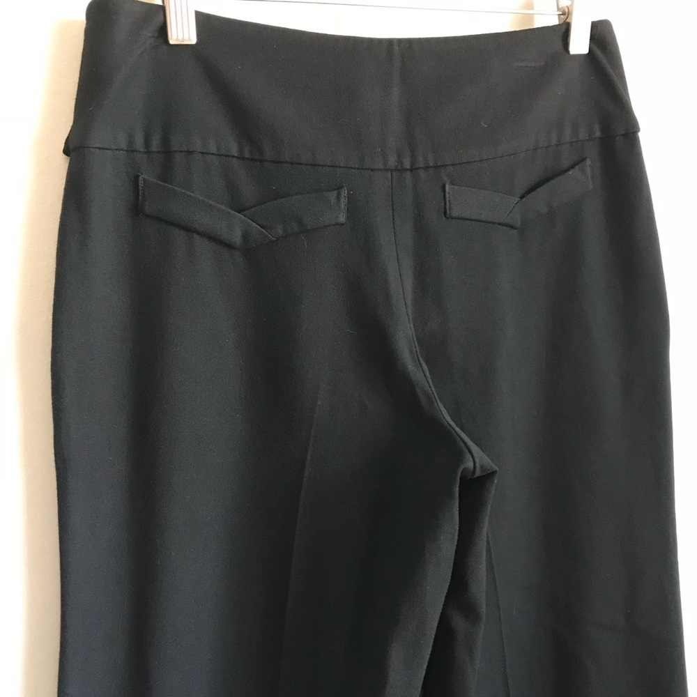 ANTHROPOLOGIE Wide Leg Black Slacks - Picture 4 of 8
